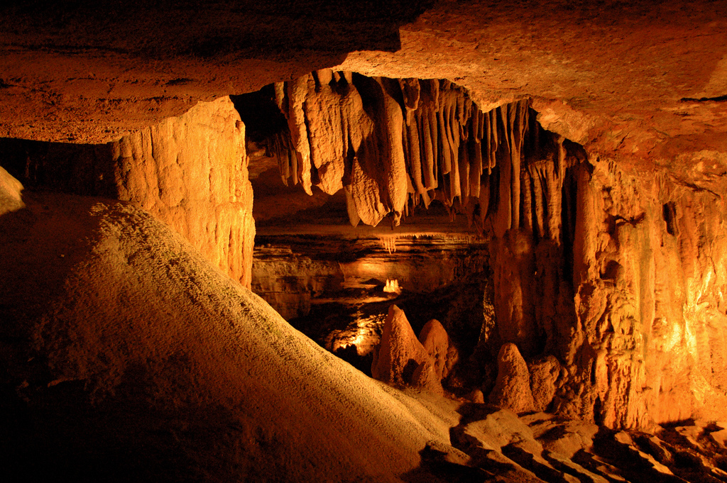Moonshine goes underground at the Forbidden Caverns