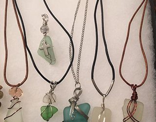 West Virginia Artisan Makes Unique Pieces of Jewelry Out of River Glass